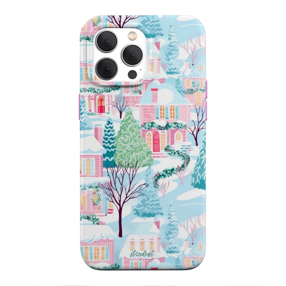 Stardust by Allie Winter Wonderland iPhone 15 Pro Max Case & MagSafe Ring